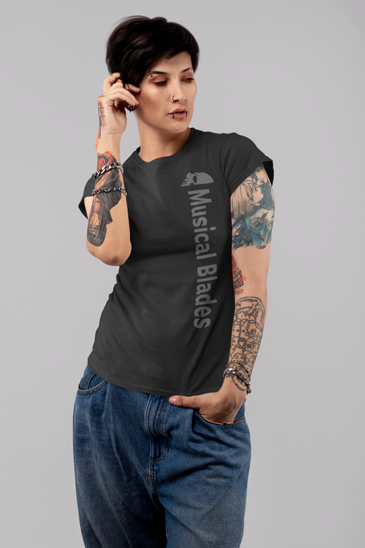 Vertical Ladies' short sleeve t-shirt