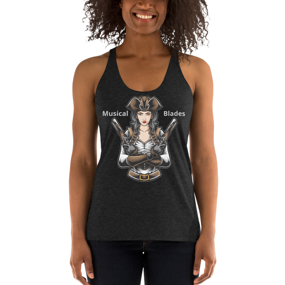 Women's Racerback Tank (Printed back and front)